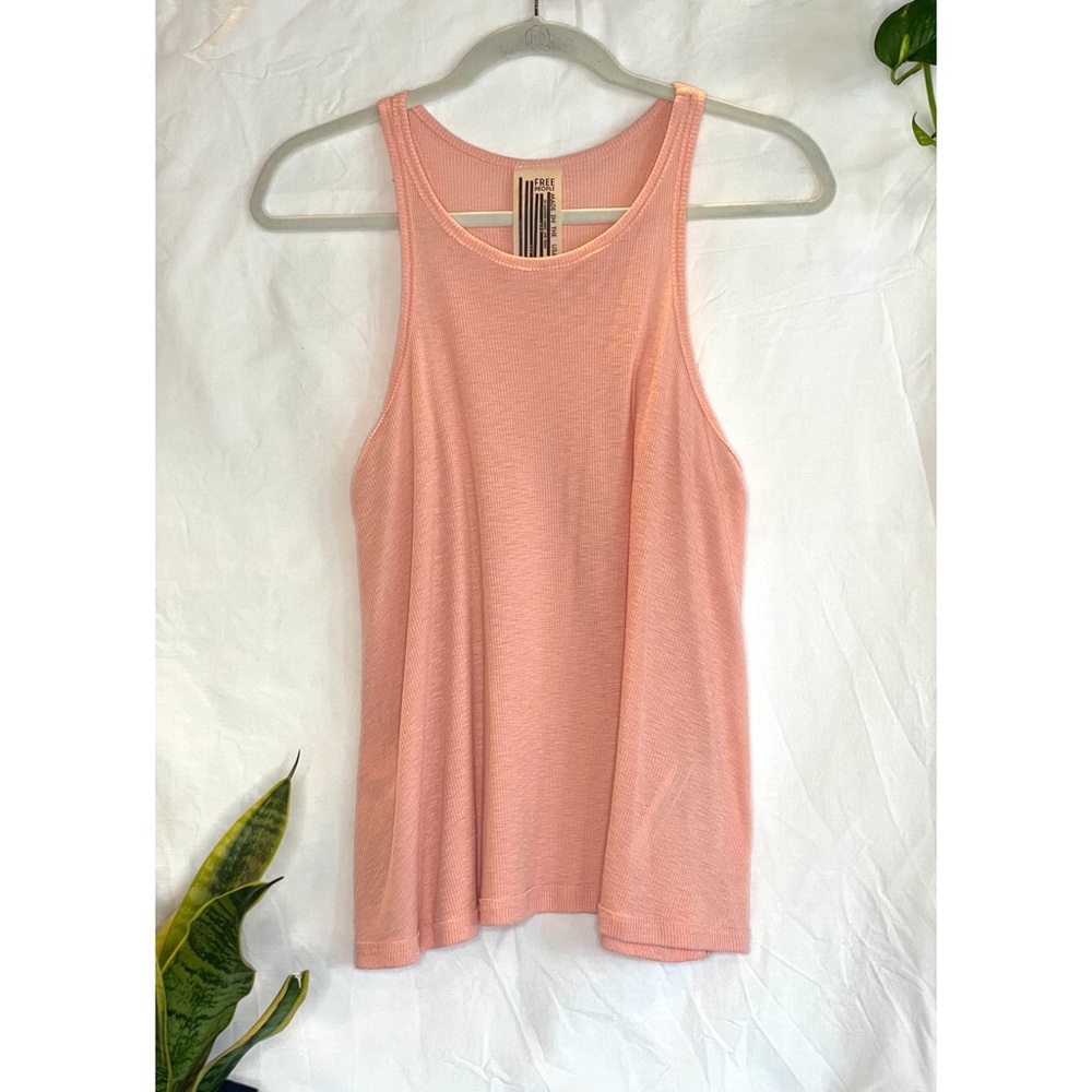 Free People Tank, Blush Salmon Pink